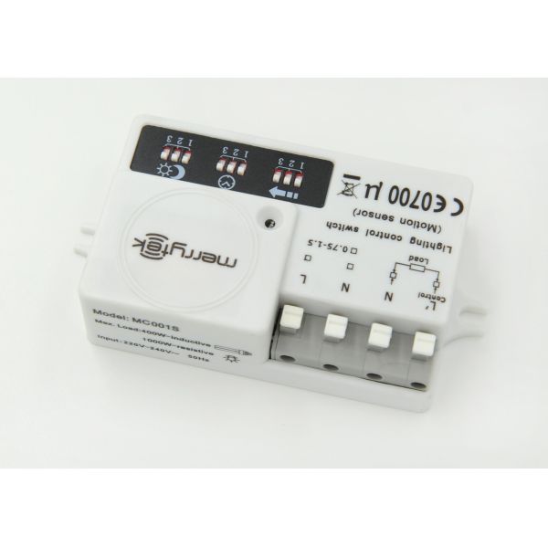 Buy cheap Energy Saving Wall Mount Microwave Motion Sensor With 150° Detection Angle from wholesalers