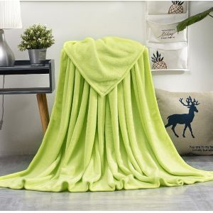 Anti-Static Super Soft MINI SIZE Microfiber Flannel Fleece Throw Blanket for