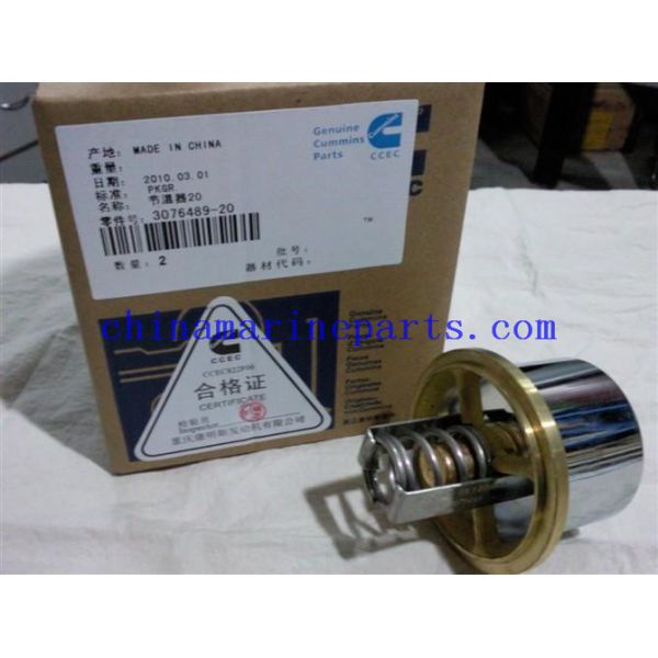 Quality Cummins  auto thermostat 3076489 Engine N/K/M parts for sale
