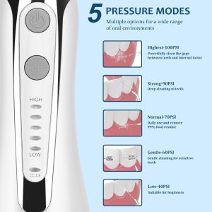 Buy cheap High Frequency Waterproof IPX7 Oral Irrigator USB Rechargeable Bitvae BV C2 Portable Travel Convenient Foldable Water Flosser from wholesalers