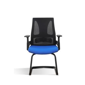 Buy cheap Blue 256'' Funria Ergonomic Mesh Office Swivel Chair Resists Abrasion from wholesalers