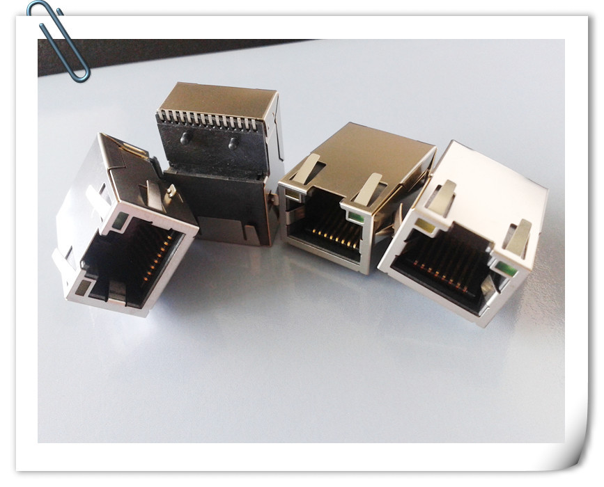 RJ45 With Transformer Jacks SMD 1000BASE RJ45 Connector