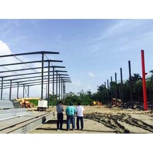 Buy cheap Q235 Q355 Multi Span Metal Structure Warehouse from wholesalers