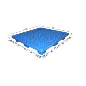 Buy cheap HDPE Reversible Rackable Plastic Pallets One Piece Injection Molding from wholesalers
