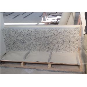 Giallo Sf Real Solid Granite Worktops For Kitchen / Bathroom White Color