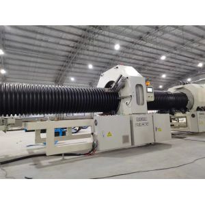 Buy cheap High Speed HDPE PP Plastic Corrugated Pipe Extrusion Line Fully Automatic For Drainage from wholesalers