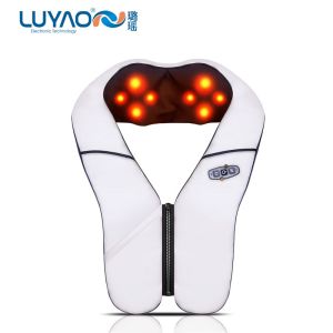 Buy cheap Intelligent PU Shiatsu Neck Shoulder Massager Positive And Reserve Zipper Merge from wholesalers