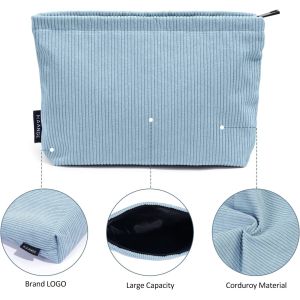 Buy cheap lager capaccity light weight corduroy toiletry bags from wholesalers