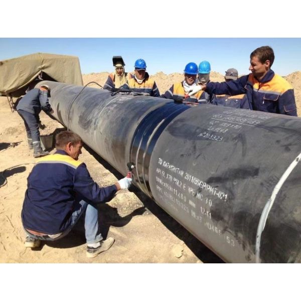 Buy cheap HSS Radiation Cross-Linked PE Heat Shrinkable Sleeve Tape for Pre-Insulation Pipeline Joint End Seal from wholesalers