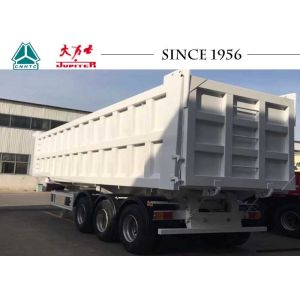 65 Tons 3 Axles Heavy Duty Tipper Trailer Custom Dimension With BPW Brand Axle