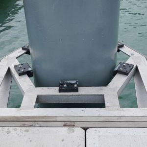 Buy cheap Floating Dock Pile Guide / Dock Pile Guide Floating Pontoon Dock from wholesalers