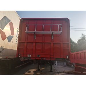 Buy cheap 13m Carbon Steel 3 Axle 60T Semi-Trailer Trailer from wholesalers