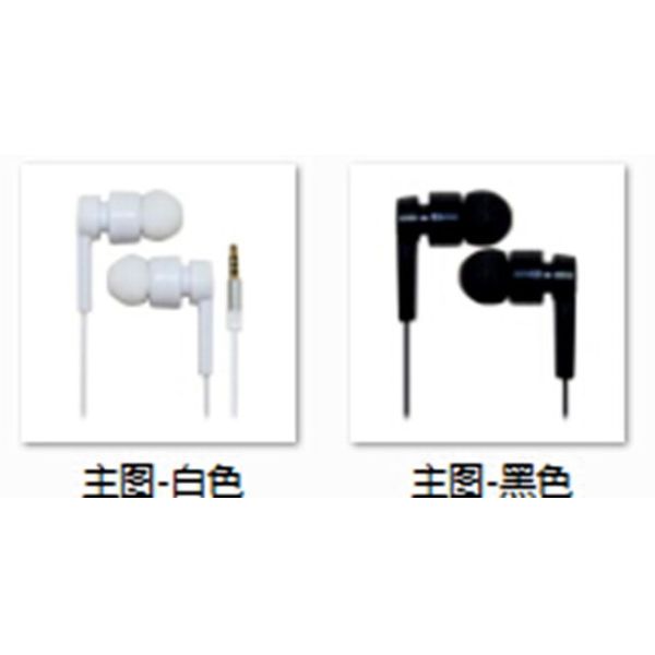 Quality metal housing with TEP wire with Mic high quanlity fashion style earphone for sale