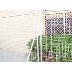 40mm Pipe Galvanized Temporary Fence , 2.1 X 2.4m Size Temporary Security