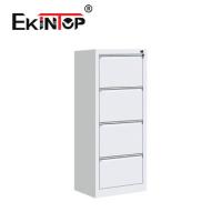 China White Steel Lockable 3 Drawer Filing Cabinet Rustproof Waterproof For Office for sale