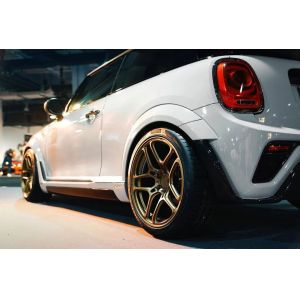 Buy cheap For BMW MINI Carbon Fiber Body Kit MINI Upgrades ASP Style Front and Rear Bumper Side Skirt Spoiler Wide-body Kit from wholesalers