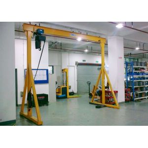 Buy cheap Portable Wheeled Gantry Crane With Driving Motor 8m Max Lifting Height from wholesalers