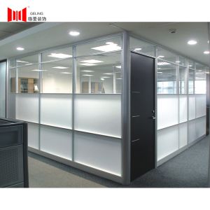 Buy cheap 80mm Frosted Tempered Glass Partition Wall Systems from wholesalers
