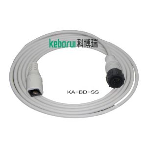 Buy cheap IBP adapter cable compatible Bard Monitor to Smiths  transducer from wholesalers