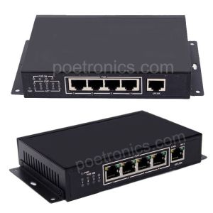 Buy cheap POE-S104T 4 Port IEEE 802.3at 10/100Mbps 30W POE Switch (96W External Power Supply) from wholesalers