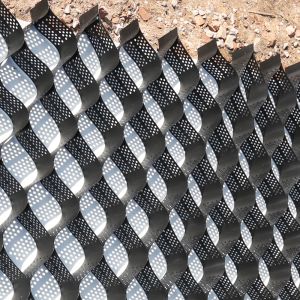 Buy cheap 150mm Height Green Color HDPE  Geocell with 445mm Weld Spacing for Construction Access Roads In Vietnam from wholesalers