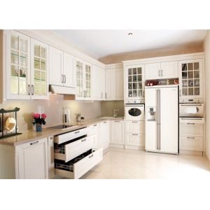 Buy cheap Modern High End Kitchen Cabinets MDF / Plywood / Solid Wood Door And Drawer Material from wholesalers