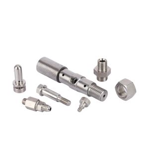Precision Customized CNC Lathe Machining Part Services Steel Aluminum Titanium