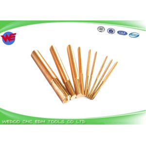 Buy cheap High Precision M6 EDM Threading Electrodes Copper Thread Tapping 0.75mm Thin Pitch from wholesalers