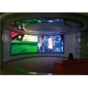 Buy cheap RGB Commercial Electronic Indoor LED Video Walls For Business , Super Clear Vision product