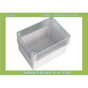 Buy cheap Silk Screen 200*150*130mm Clear Cover Plastic Enclosure from wholesalers