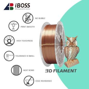 Buy cheap 3d Printign Filament 1.75mm Silk Copper PLA 3D Printer Filament Customized Request No Bubble from wholesalers