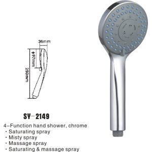China SY-2149 Three Functions Massage Hand shower head on sale