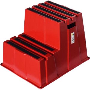 China Office Heavy Duty HDPE Safety Step Stool Foot Stool on sale