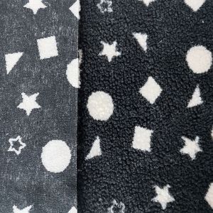150D 288F 650gsm Sherpa Fleece Fabric By The Yard