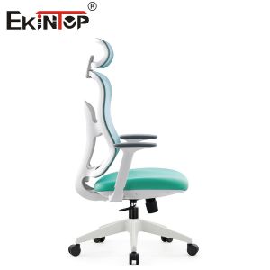 Buy cheap High Back Ergonomic Office Mesh Chair Green Adjustable Height Swivel from wholesalers