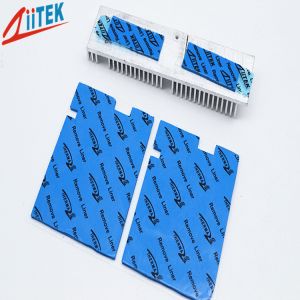 Buy cheap Ultra Thin Blue Silicone Pad 1.5W/MK TIF130-05S Thermal Gap Filler 2.10 G/Cc 55 Shore 00 For LED Lighting from wholesalers