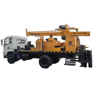 Buy cheap SNR200C Crawler Mounted Waterwell Drilling Rig Full Hydraulic Drilling Rig To Drilling Water Well from wholesalers