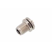 Buy cheap IP67 PCB M5 Female Connector Back Mount Socket Screw M5*0.5 3 / 4pin 20A product