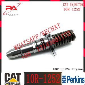 Buy cheap C-A-T 3616 3612 3608 Engine Excavator Common Rail Fuel Injector 224-9090 2249090 10R1252 10R-1252 for engine C-A-Terpillar 3 from wholesalers