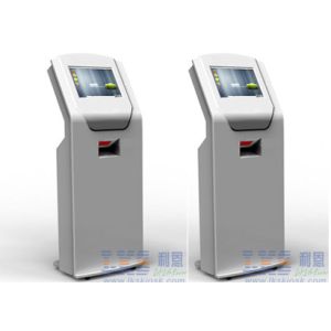 Buy cheap Saw Touch Screen Free Standing Kiosk With Barcode Scanner Self Payment PC System product