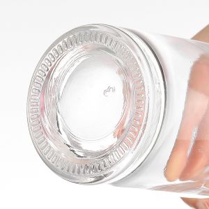 750ml Gold Crystal Glass Vodka Wine Decanter with Collar Material Aluminum