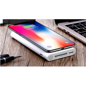 10000mAH Wireless Portable Charger Power Bank Compatible with iPhone X, iPhone 8