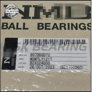 Premium Quality 607DDSD72M3MTLY121T 607DSD72 Single Row Deep Groove Ball Bearing