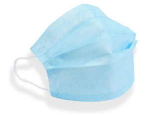 Buy cheap Blue Disposable Dust Masks Antibacterial Surgical Face Mask With Earloop from wholesalers