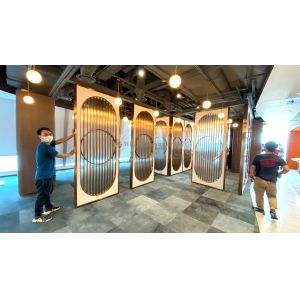 China Drywall Installation Method Wall Partition Panel with Demountable Design on sale