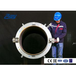 China Carbon Steel Hydraulic Pipe Cutting Beveling Machine Occupying Small Space on sale