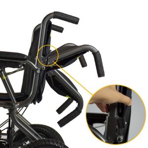 ISO13485 Multifunctional Folding Electric Wheelchair For Disabled