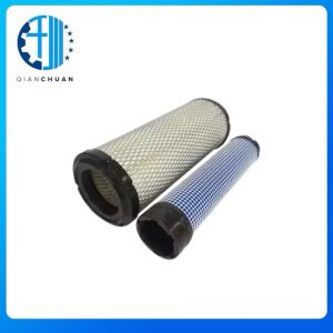 Buy cheap Excavator Air Filter Element AF25551 AF25552 6672467 6672468 M131802 M131803 Construction Machinery Air filter from wholesalers