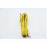 Buy cheap Bulk Cat5 Ethernet Patch Cable 100 Mbps Speed CCS Conductor Gold Plated RJ45 Connector from wholesalers