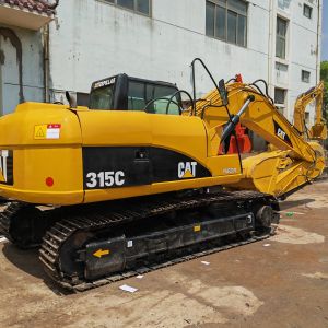 15ton original color used cat315c /second hand high digging power used cat315c